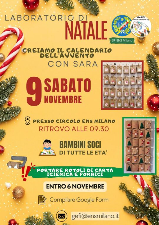 Laboratorio di NATALE