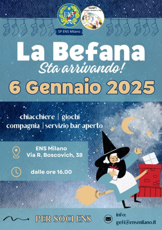 La Befana sta arrivando!